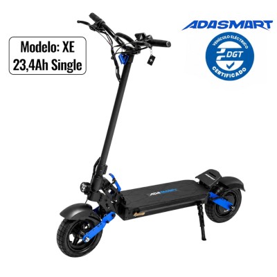 Adasmart XE Patinete Eléctrico 48V 23,4Ah 1000W Homologado DGT