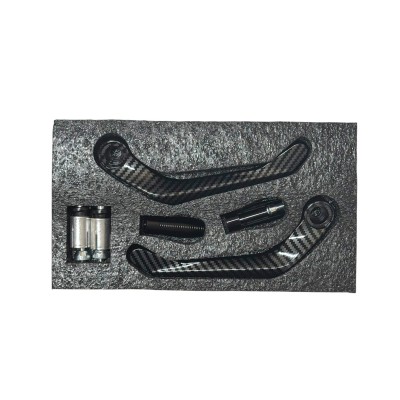 PEGS Protector Cubre Maneta Carbono Negro ( Izquierda Derecha )