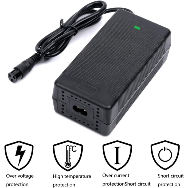 Cargador 48V (Salida 54,6V) 2A 3Pin GX16 [Estándar]