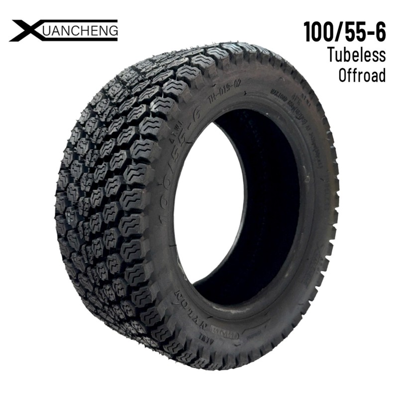 Rueda Cubierta 100/55-6 Tubeless [Xuancheng]