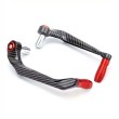 PEGS Protector Cubre Maneta Carbono Rojo ( Izquierda Derecha )