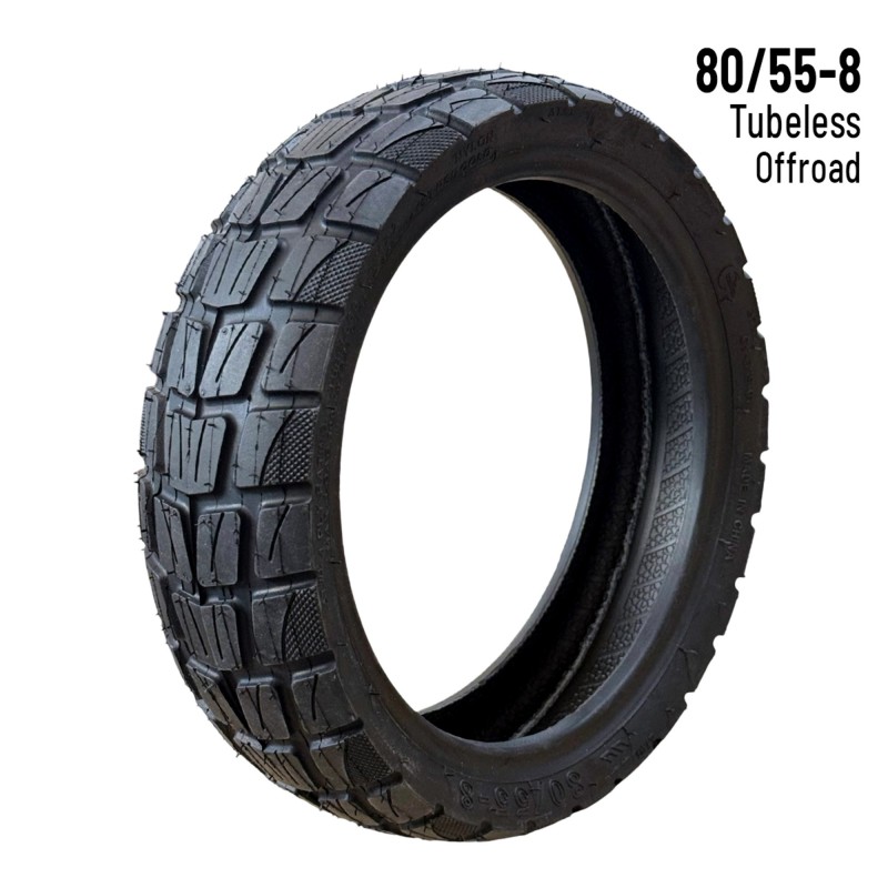 Rueda cubierta 80/55-8 Tubeless Offroad - Navee XT5