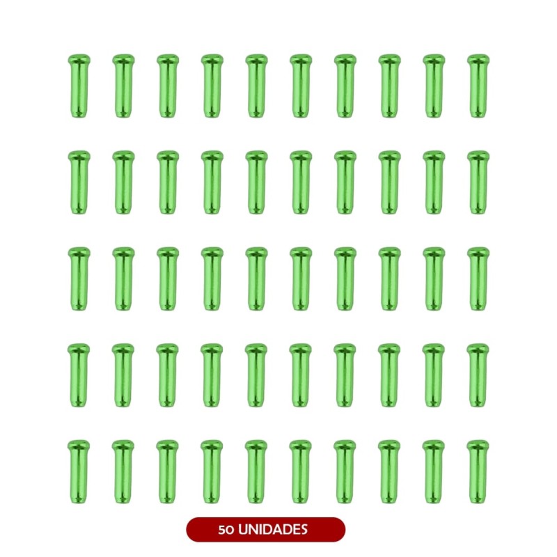 Tope cable de freno Verde (Pack 50)