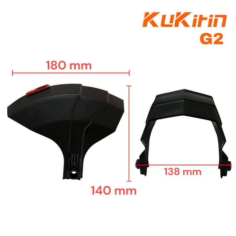 Guardabarros Trasero Para Patinete Kukirin G2