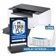 Kit de Fabricación + Display exterior + 100 matrículas - Matrículas DGT