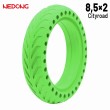 Rueda maciza 8,52 Agujereada VERDE Para Xiaomi [Nedong]