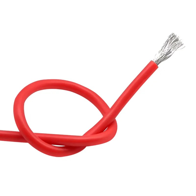 Cable eléctrico Silicona Flexible 10 AWG - rojo