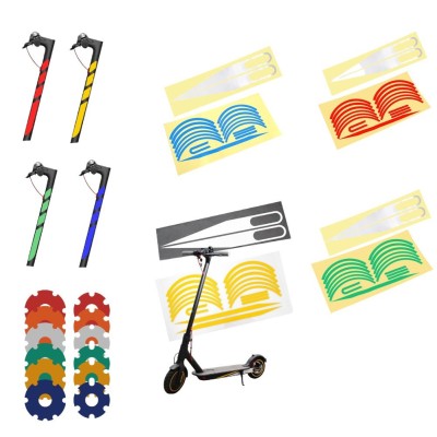 Pegatinas para Xiaomi M365 / 1S / PRO / PRO 2 ROJO [Suniik]