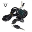 Llave de encendido con voltímetro y acelerador - Conector SM