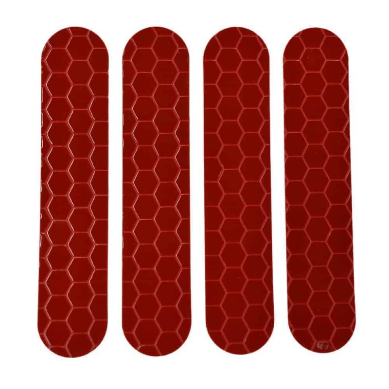 Pegatina roja Cecotec Outsider Bongo Serie A (Pack 4 unidades)