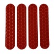Pegatina roja Cecotec Outsider Bongo Serie A (Pack 4 unidades)