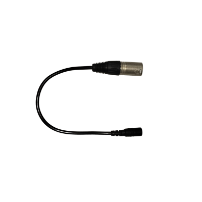Conector convertidor DC a XLR 3 Pin