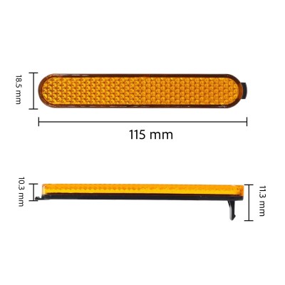 Tira reflectante para Xiaomi scooter 4 Ultra