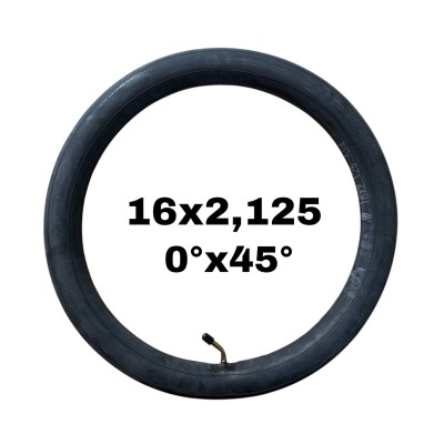 Cámara de aire 162,125 válvula 0ºx45º [Estandar]