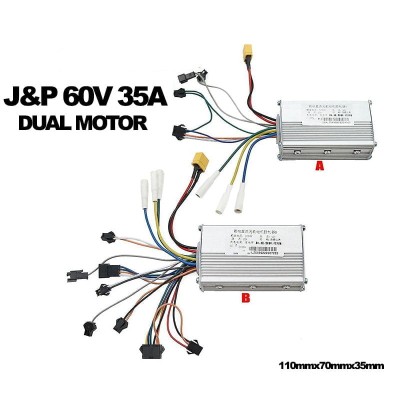 Controladora JP 60V 35A (dual motor) - Delantera