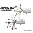 Controladora JP 60V 35A (dual motor) - Delantera