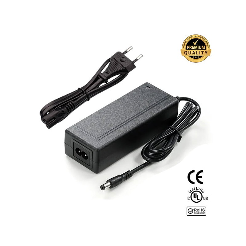 Cargador 36V (Salida 42V) 2A DC5525 [Premium]