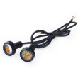 Luz LED de ojo de Águila Rojo-Amarillo
