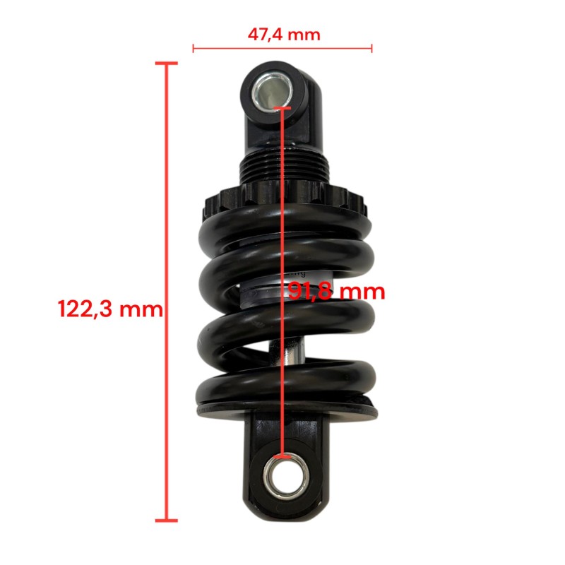 Muelle Suspension Horquilla Delantera/ trasera Para Patinete Ecoxtreme M41 Tank