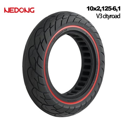 Rueda maciza 102,125-6,1 V3 Roja [Nedong]