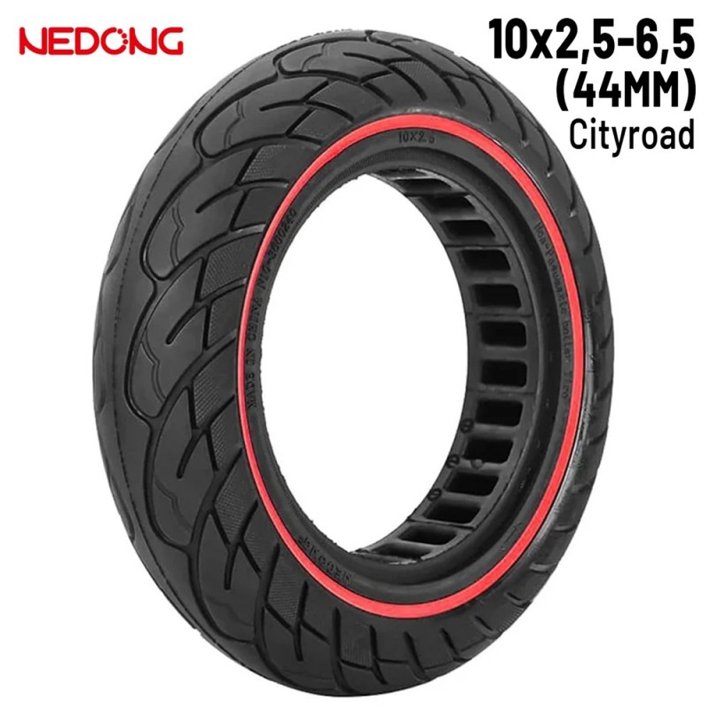 Rueda maciza 102,5-6,5 Rojo (44MM) [Nedong]
