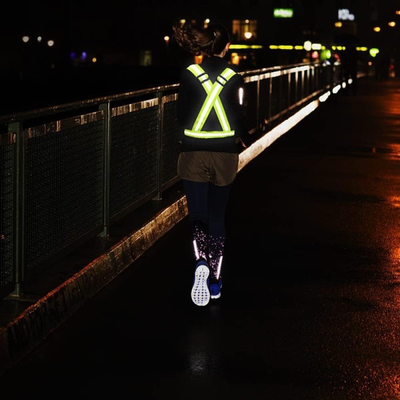 Chaleco De Seguridad Reflectante Fluorescente Unisex