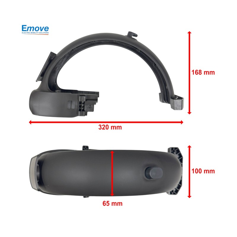 Guardabarros trasero para patinete Xiaomi Mi4 Pro Plus