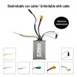 Controladora doble delantera 48V-15A compatible con Smartgyro Crossover - Delimitación CON cable - No homologada