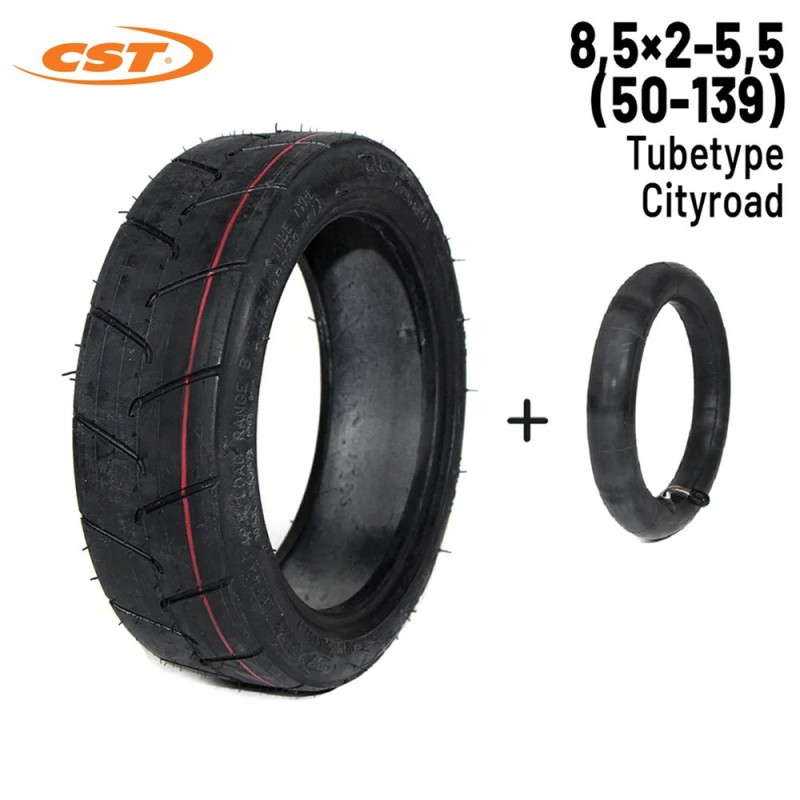 Pack Rueda + cámara de aire 8,52-5,5 (50-139) [CST]