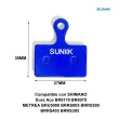 Pastilla de freno resina de disco hidráulico 1055 - Calidad premium [Suniik]