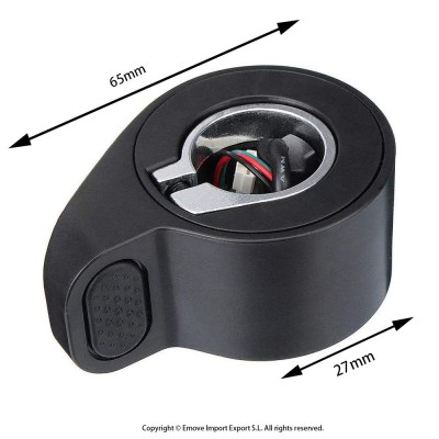 Acelerador para Xiaomi (negro)