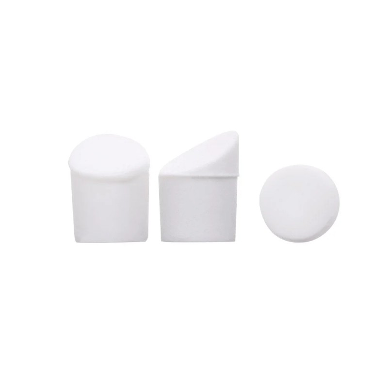 Gomas blancas para tornillos del guardabarro trasero para Xiaomi (3 unidades)