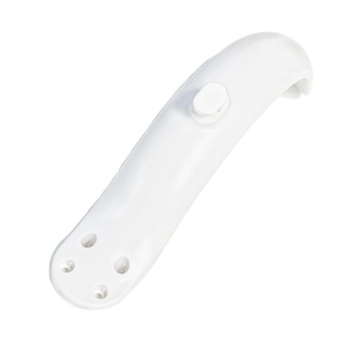 Guardabarros de 4 agujeros con gancho (Blanco)