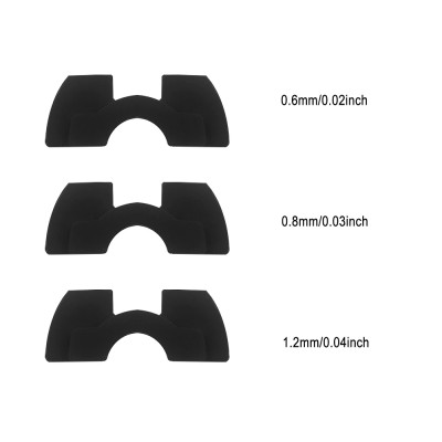 Gomas KIT x 3 anti-holguras (0.6mm, 0.8mm y 1.2mm)