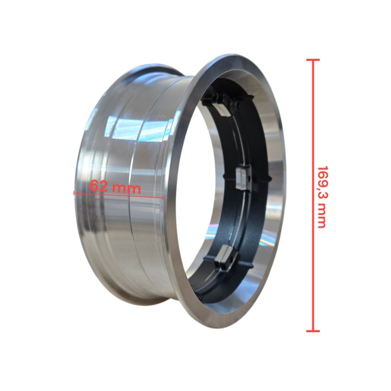 Llanta de motor de 6.1 y bisel de 52mm para Dualtron Mini