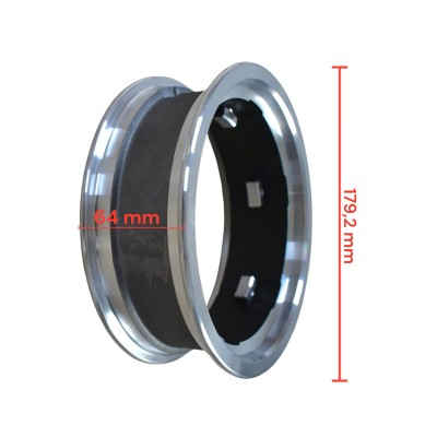 Llanta de 6,5 y bisel 52mm apta para tubeless para Dualtron: Dualtron 3/Victor/ Victor New/ Victor Luxury/Victor Luxury Plus /Sp