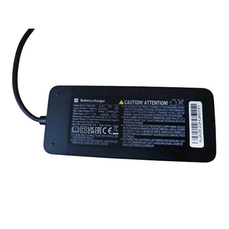 CARGADOR ORIGINAL 42V-1.5A SERIES XIAOMI SCOOTER
