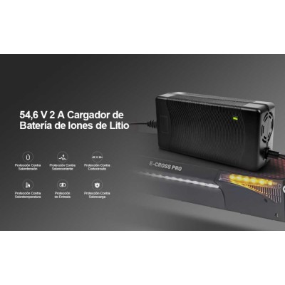 CARGADOR 54.6V-2A CONECTOR HEMBRA BASIC