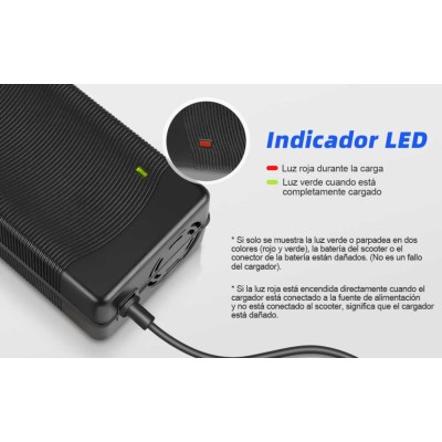 CARGADOR 54.6V-2A CONECTOR HEMBRA BASIC