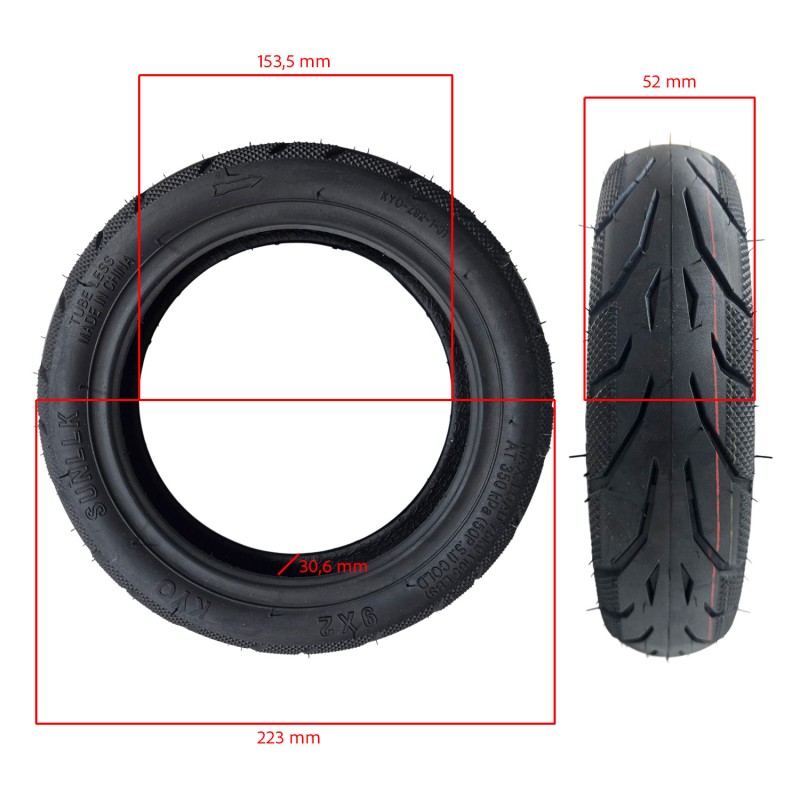 Neumático 92 Tubeless [Suniik]
