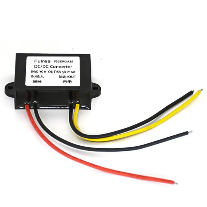 Convertidor DC 5V 5A 20-60V