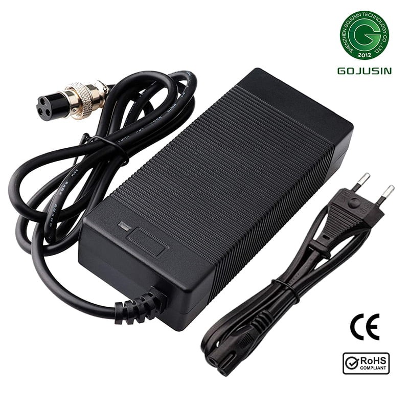 Cargador 52V (Salida 58,8V) 2A 3Pin GX16 [Gojusin]