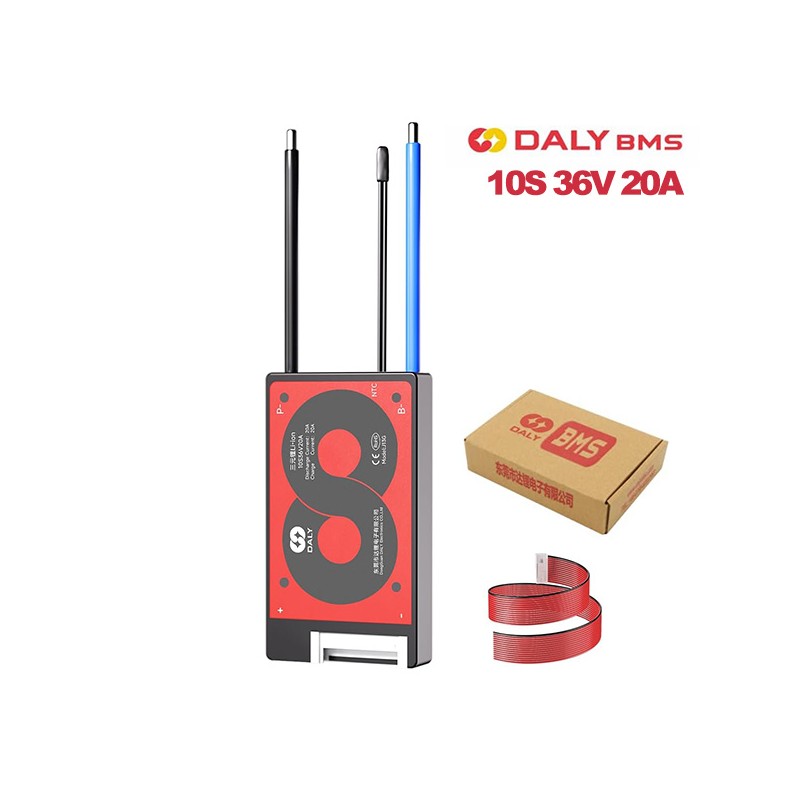 BMS DALY 10S 36V 20A Li-ion Batería