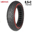 Rueda maciza ultraligera 8,52 - Línea Roja [Nedong]