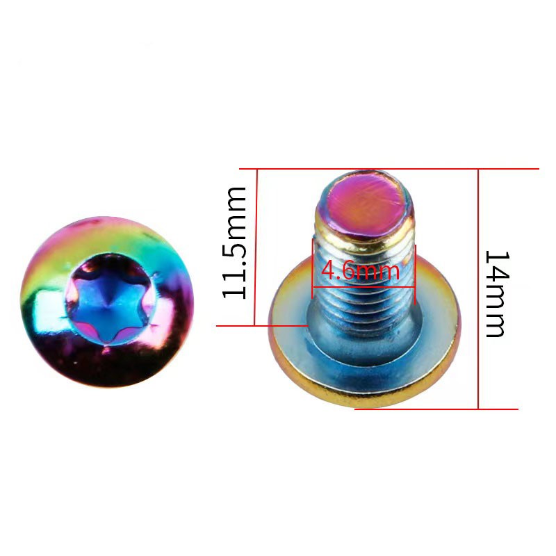 Tornillos de disco azul (Pack 12 unidades)