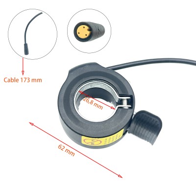 Acelerador para Bogist Urbetter M6, Ecoxtrem Bison, B-Mov freestyle 5