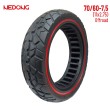 Rueda maciza 70/60-7,5 Roja compatible con ZT3 [Nedong]