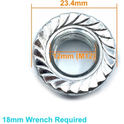 Tuercas para rueda delantera Xiaomi (Pack 20 unidades)