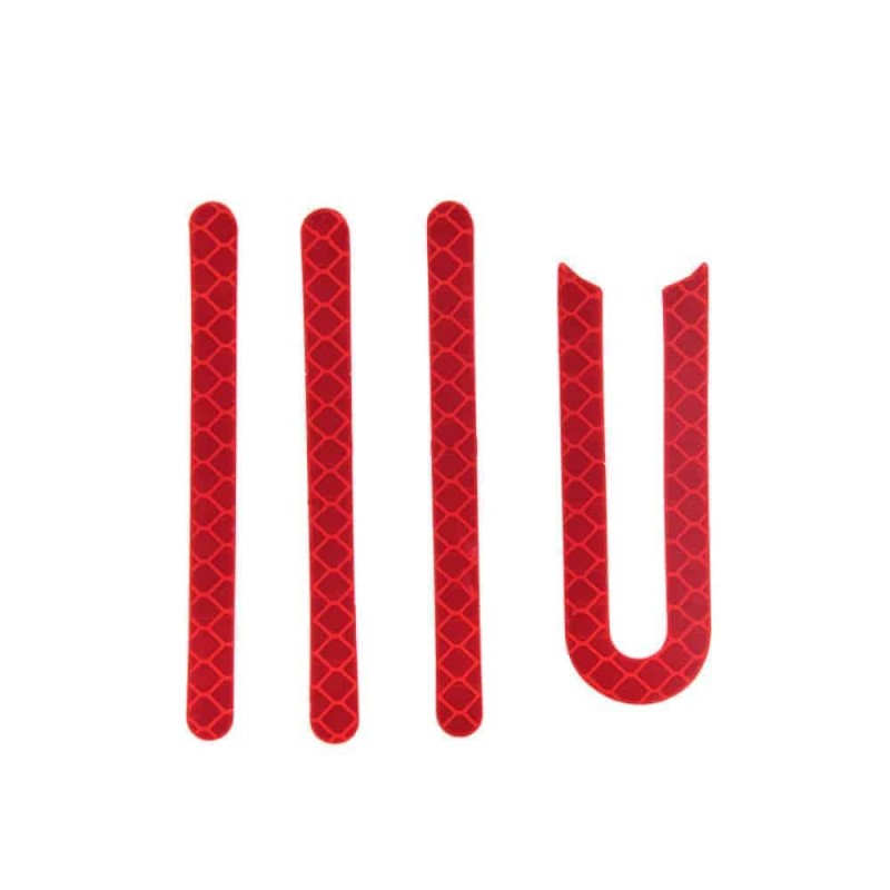 Pegatina reflectante para Patinete Xiaomi M365 Roja