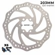 Disco de freno 203mm - Dentado (6H -44MM)